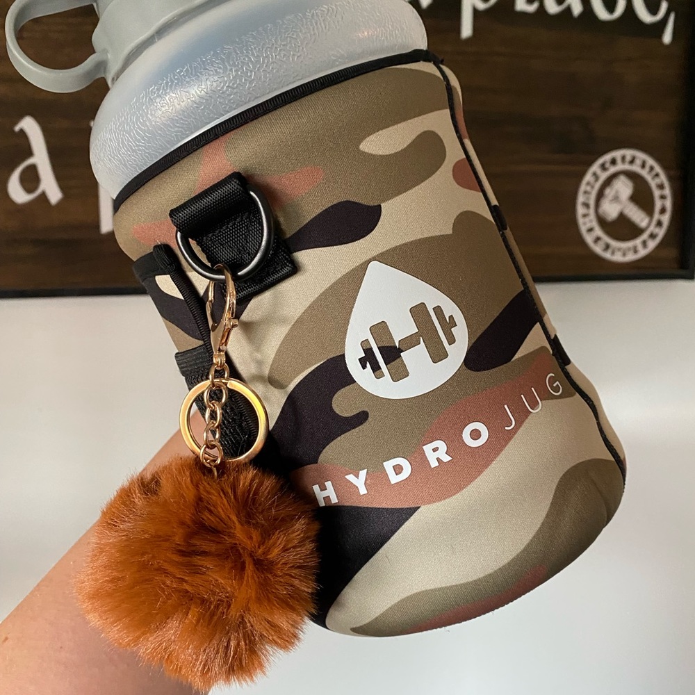 Hydrojug SLEEVE ONLY** OG Green Camo Sleeve & Pompom